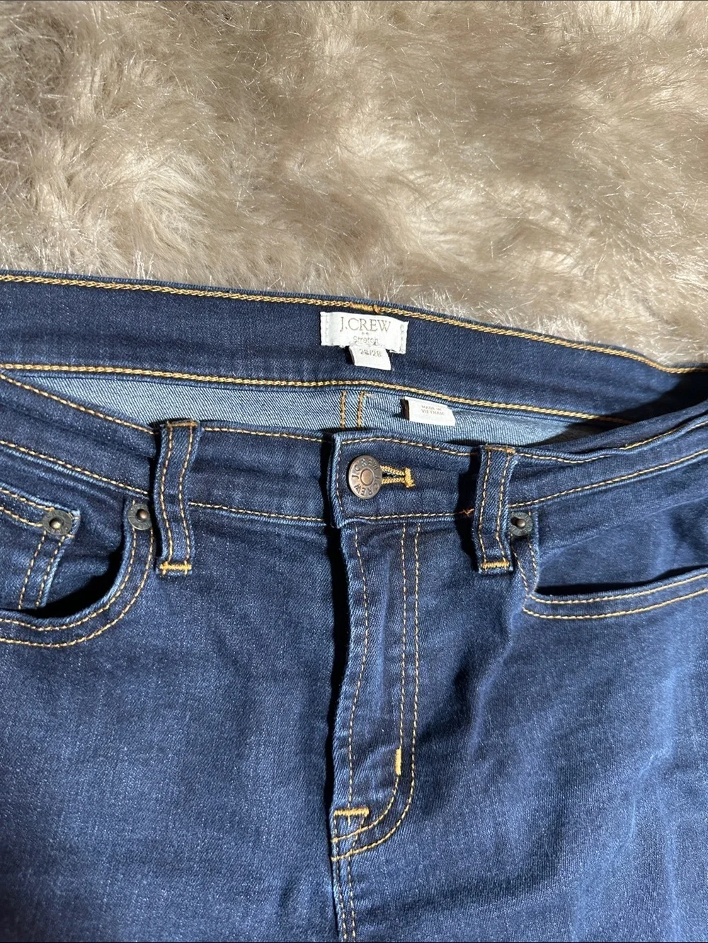 J. Crew Dark Blue Skinny Jeans